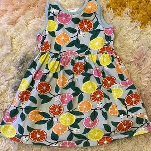 Hanna Andersson play dress citrus